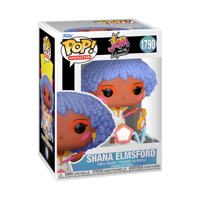 Jem and the Holograms Shana Funko Pop! Animation Vinyl Figure Image 1