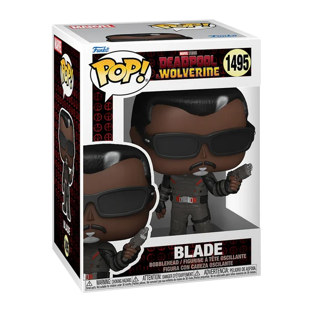 Deadpool 3 Blade Funko Pop! Marvel Series 3 Vinyl Figure