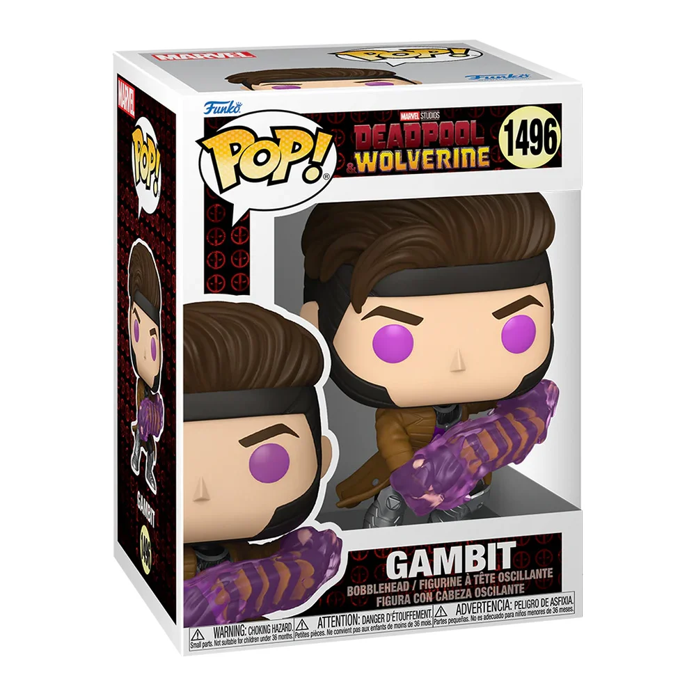 Deadpool 3 Gambit Funko Pop! Marvel Series 3 Vinyl Figure Image 1
