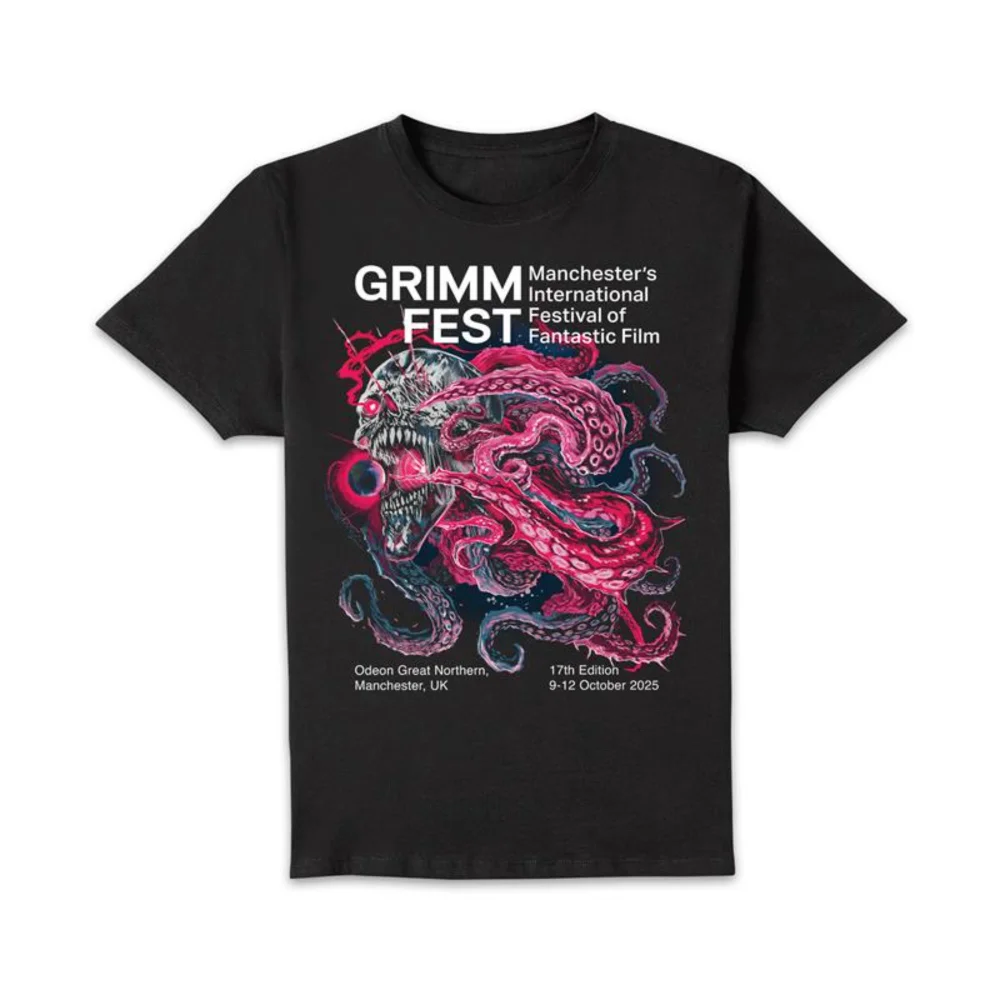 Grimmfest 2025 Event Unisex T-Shirt - Black - S Image 1