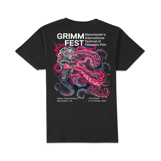Grimmfest 2025 Film Festival Unisex T-Shirt - Black