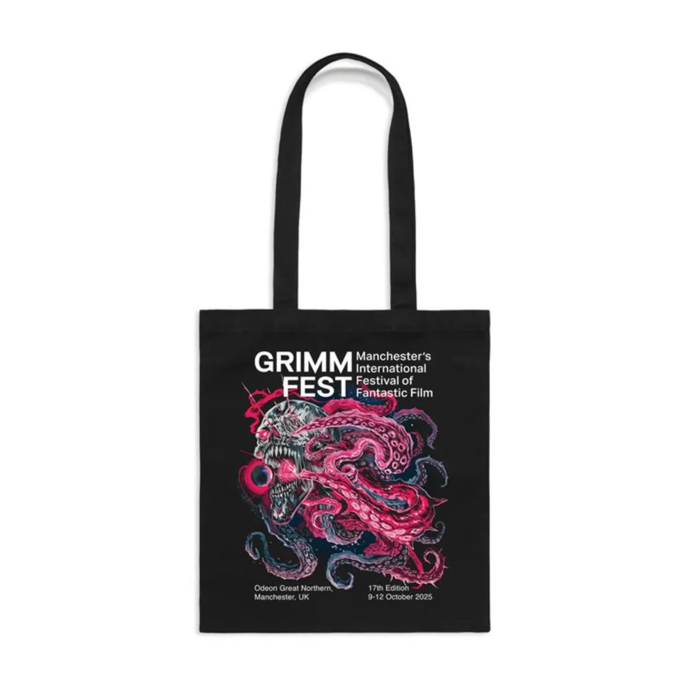 Grimmfest 2025 Event Tote Bag - Black Image 1