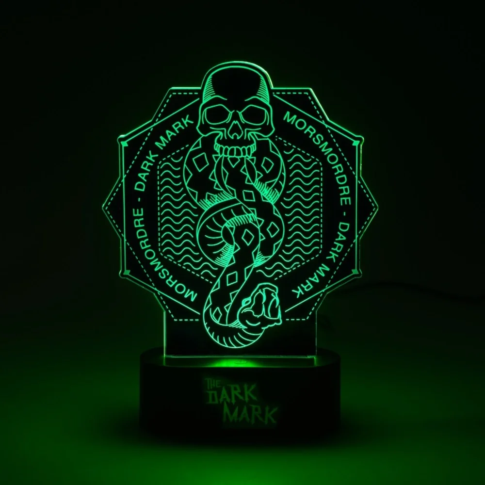 Harry Potter Dark Mark LED Table Lamp Image 1