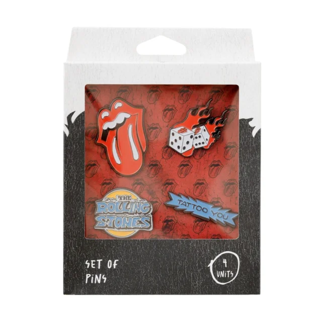 The Rolling Stones 4 Pin Set