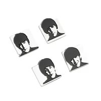 The Beatles Set Of 4 Pins