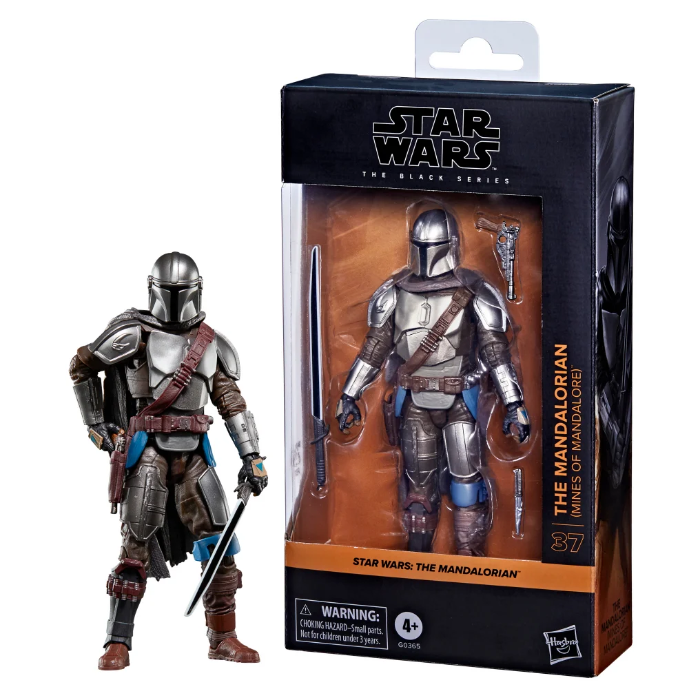 Star Wars The Black Series The Mandalorian (Mines of Mandalore) Action Figure (6”) Image 1