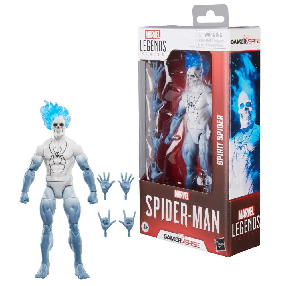 Marvel Legends Series Gamerverse Spirit Spider, Spider-Man Video Game 6" Action Figure Image 1