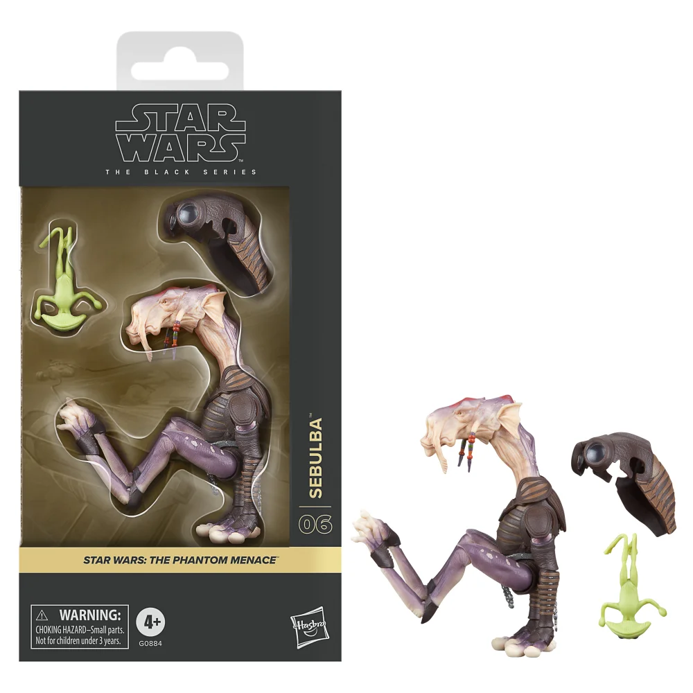 Star Wars The Black Series Sebulba, Star Wars: The Phantom Menace Action Figure (6”) Image 1