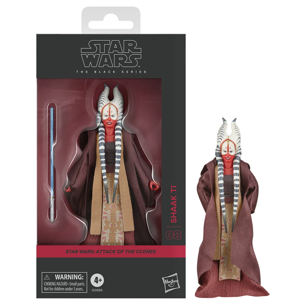 Star Wars The Black Series Shaak Ti, Star Wars: Attack of the Clones Action Figure (6”) Image 1