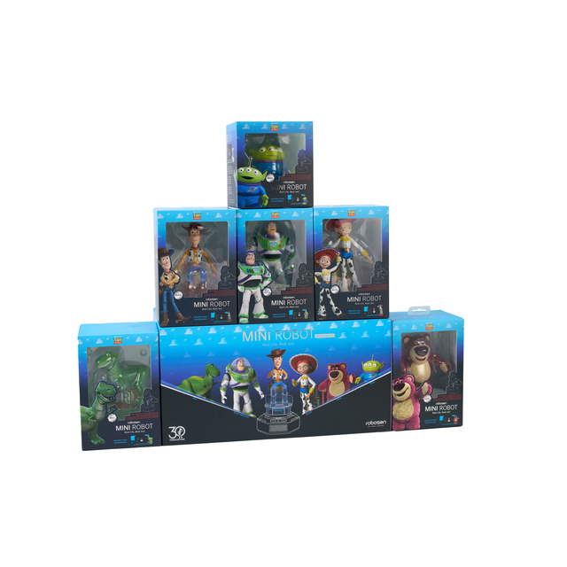 Robosen Mini Robot Toy Story 30th Anniversary Collector Set