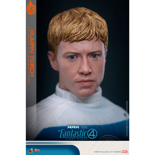 Hot Toys 1/6 Human Torch - Fantastic Four First Steps