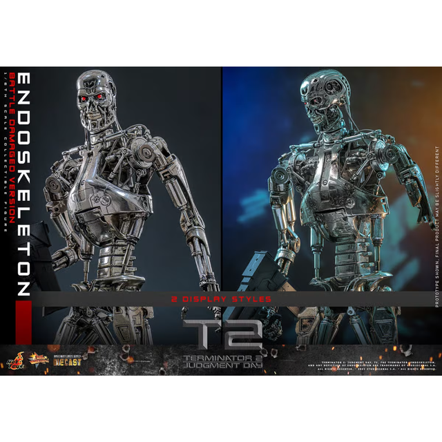 Hot Toys 1/6 Endoskeleton Battle Damaged - Terminator 2 Judgment Day