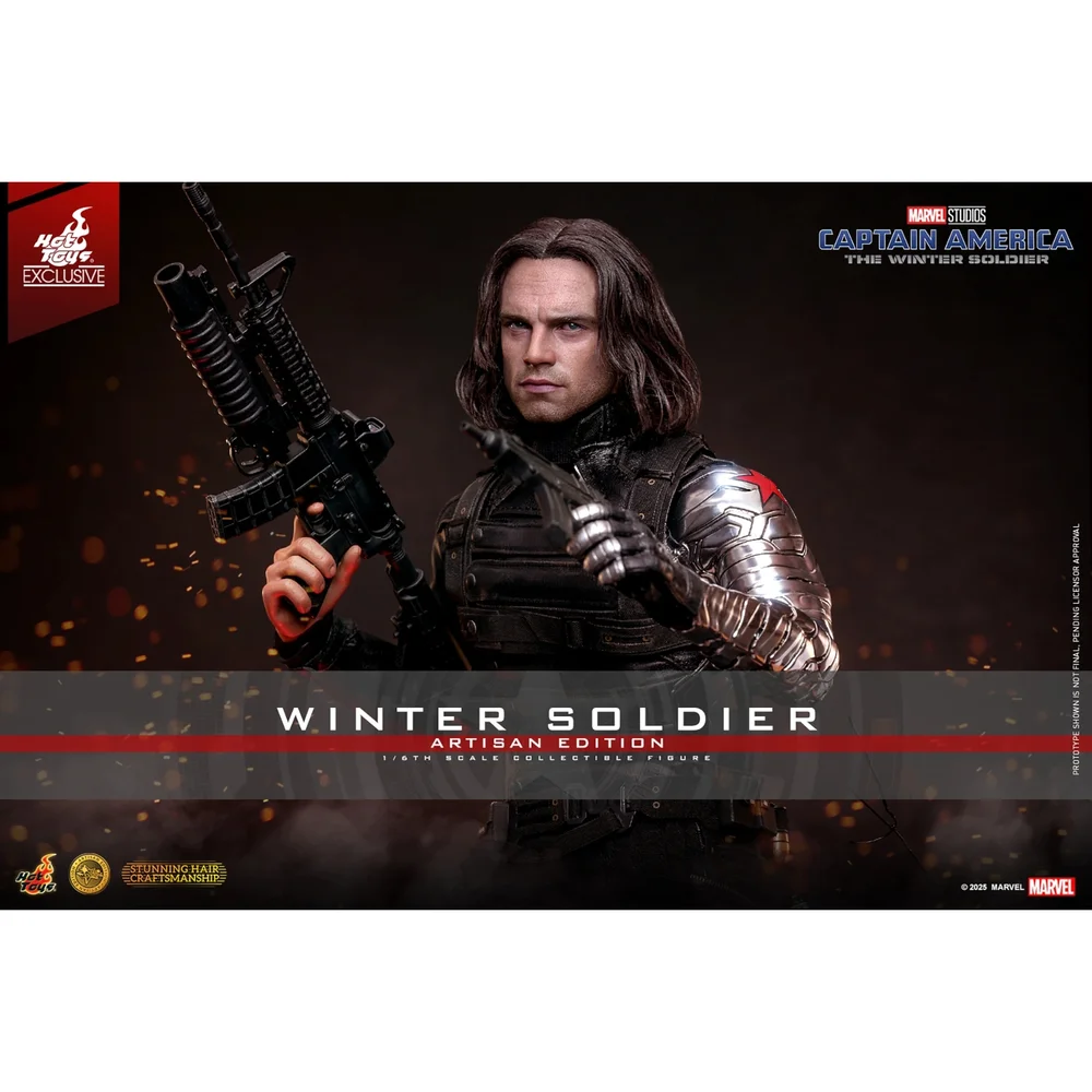 Hot Toys Marvel The Winter Soldier Artisan Edition EX 1/6 Scale Statue Image 1