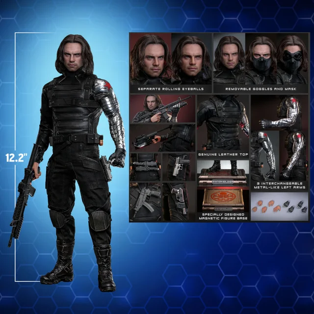 Hot Toys Marvel The Winter Soldier Artisan Edition EX 1/6 Scale Statue
