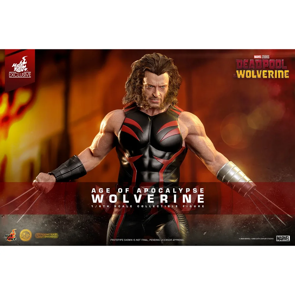 Hot Toys Marvel Deadpool & Wolverine Age of Apocalypse Wolverine Artisan Edition 1/6 Scale Statue Image 1