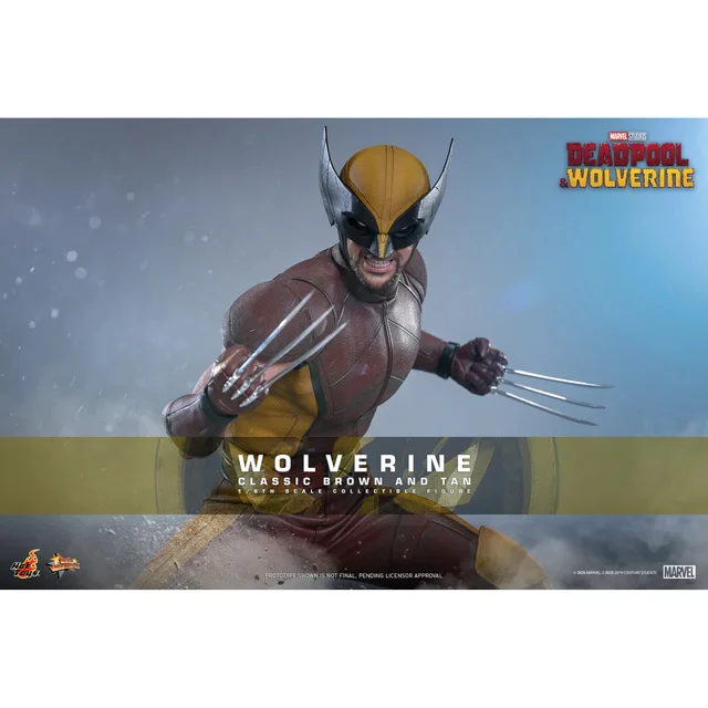 Hot Toys Deadpool & Wolverine Wolverine (Classic Brown and Tan) 1/6th Scale Statue (31cm)