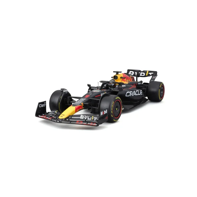 Bburago F1 Red Bull Racing RB19 2023 Verstappen With Helmet 1:18 Scale Model