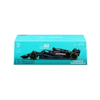 Bburago F1 Mercedes Benz W14 2023 With Hamilton Helmet 1:24 Scale Collectible Model