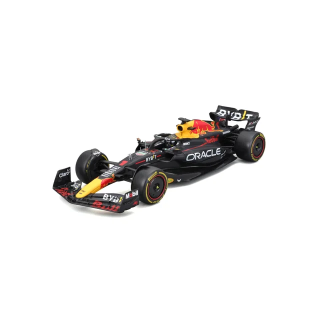 Bburago F1 Red Bull Racing RB19 2023 With Verstappen Helmet 1:24 Scale Model
