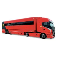 1:43 F1 FERRARI IVECO S-Way 570 RACING TRANSPORTER WITH ONE CAR - undefined undefined