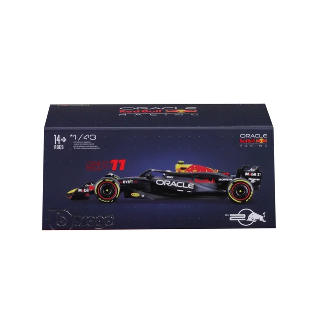 Bburago F1 Red Bull Racing RB20 2024 With Perez Helmet 1:43 Scale Model