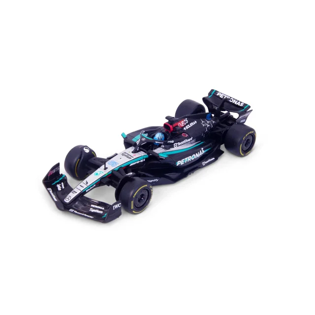 Bburago F1 Mercedes AMG W15 2024 With Russell Helmet 1:43 Scale Model