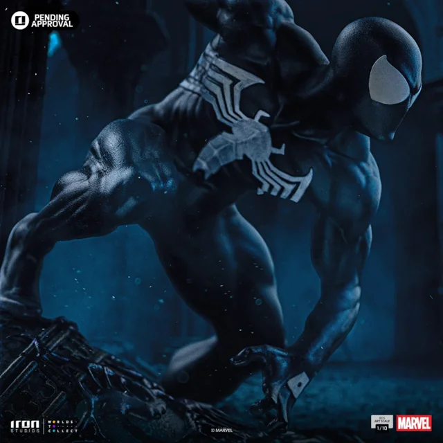 Iron Studios Marvel Comics Spider-Man Black Art Scale 1/10 Statue
