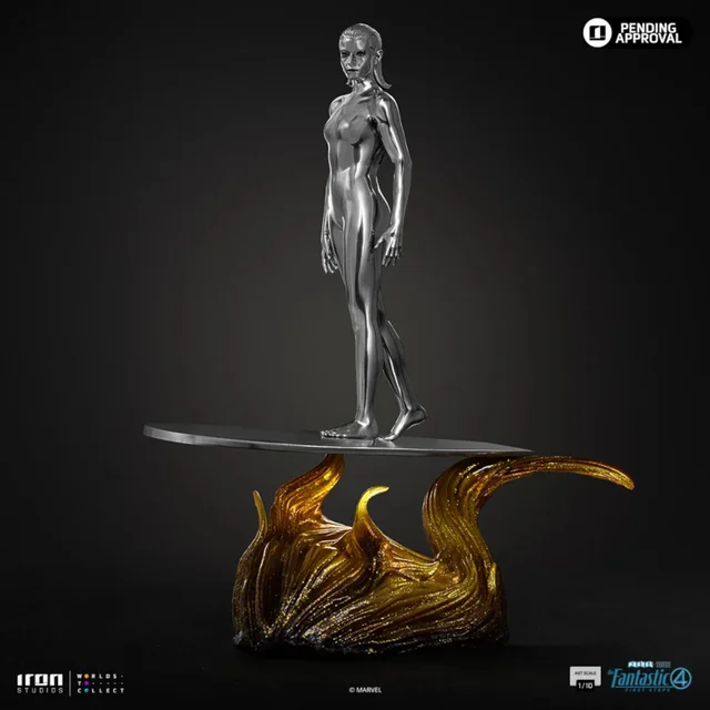 Iron Studios Fantastic Four Silver Surfer Art Scale 1/10 Statue