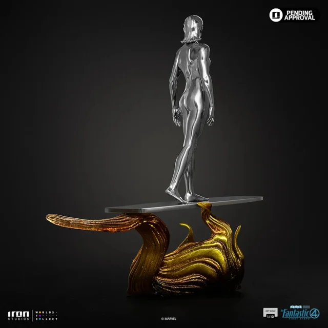 Iron Studios Fantastic Four Silver Surfer Art Scale 1/10 Statue