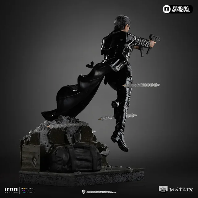 Iron Studios Matrix Trinity Art Scale 1/10 Statue