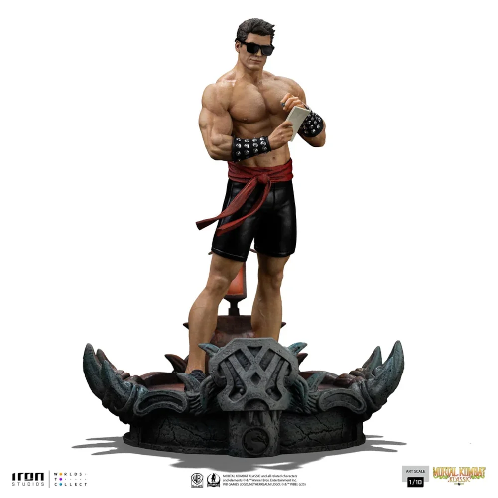 Iron Studios Mortal Kombat Johnny Cage Art Scale 1/10 Statue Image 1