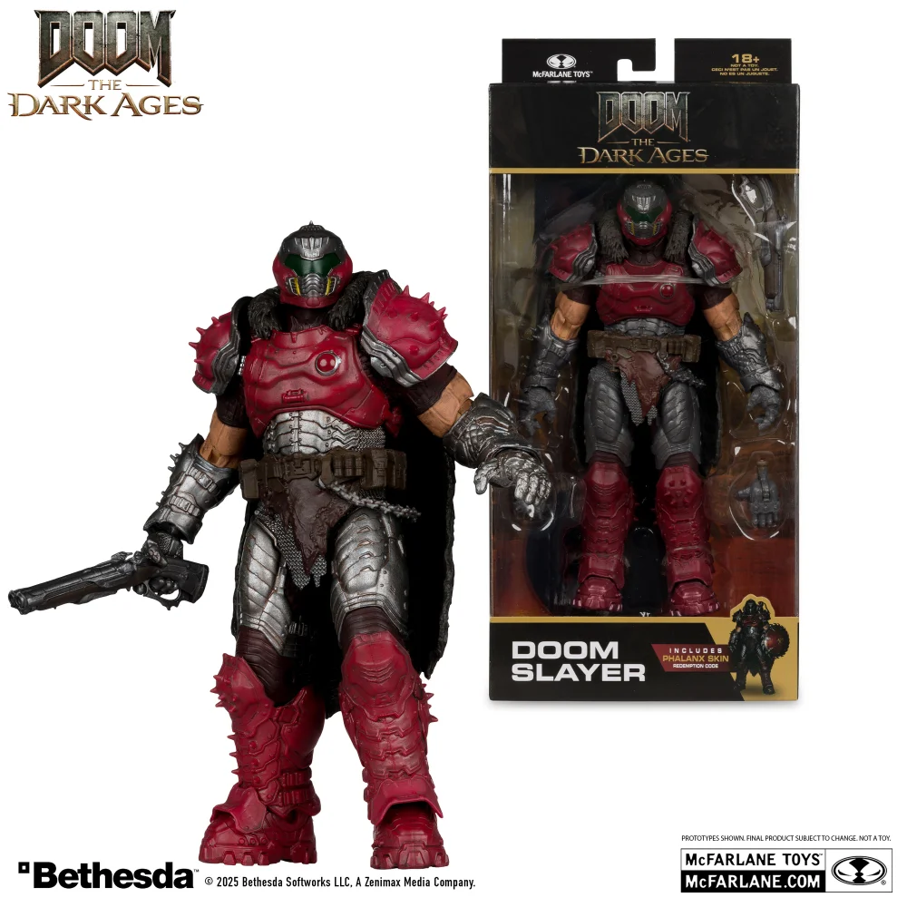 McFarlane Toys Doom Slayer (Doom: The Dark Ages) 7" Action Figure Image 1