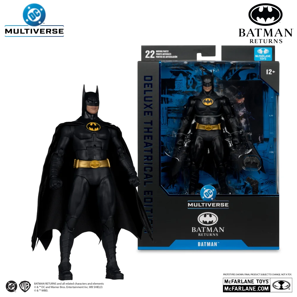 McFarlane Toys DC Theatrical Deluxe Wave 2 Batman (Batman Returns) 7" Action Figure Image 1