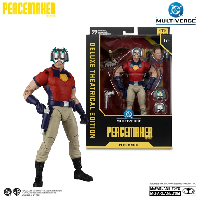 McFarlane Toys DC Theatrical Deluxe Wave 2 Peacemaker (Season 2) 7" Action Figure