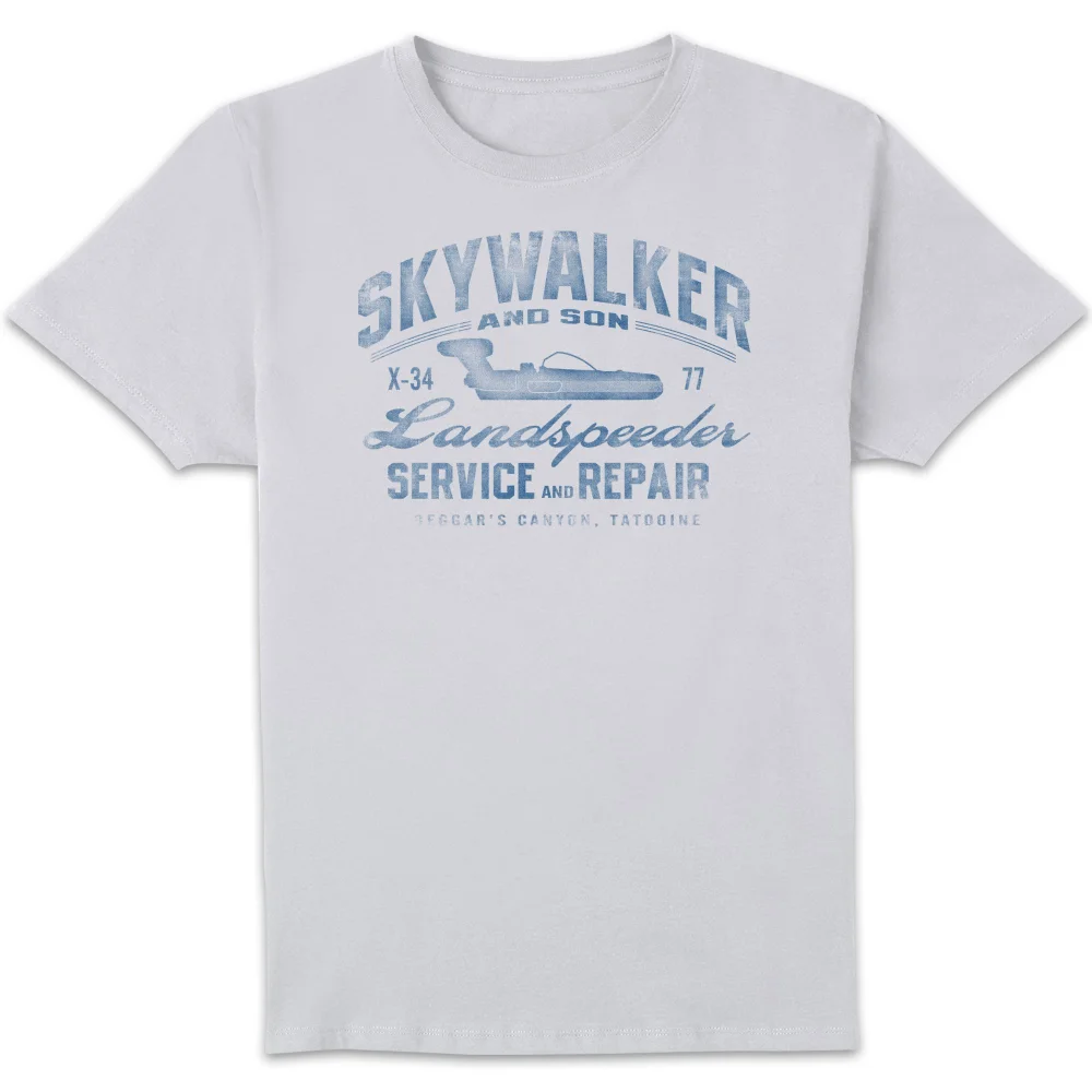 Star Wars Skywalker Landspeeder Repair Unisex T-Shirt - White - XS Image 1