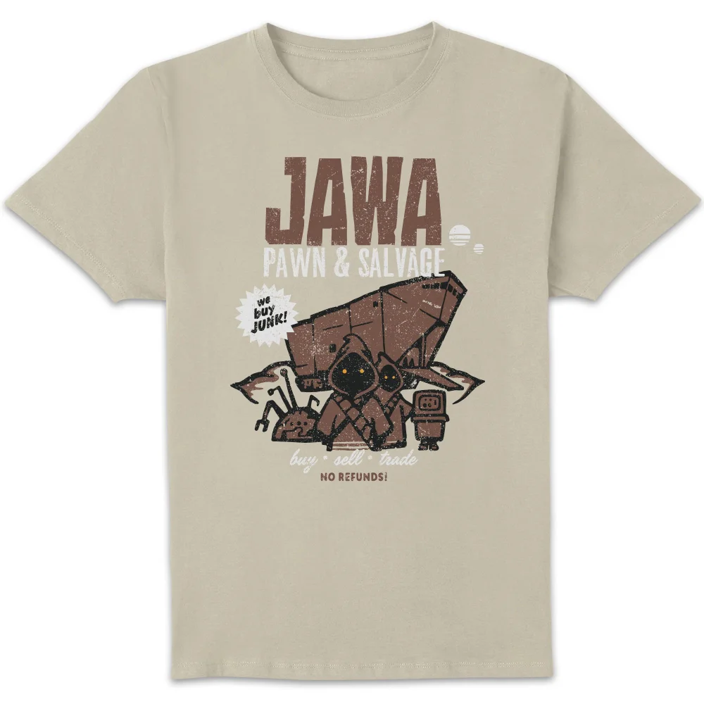 Star Wars Jawa Pawn And Salvage Unisex T-Shirt - Cream - XS Image 1