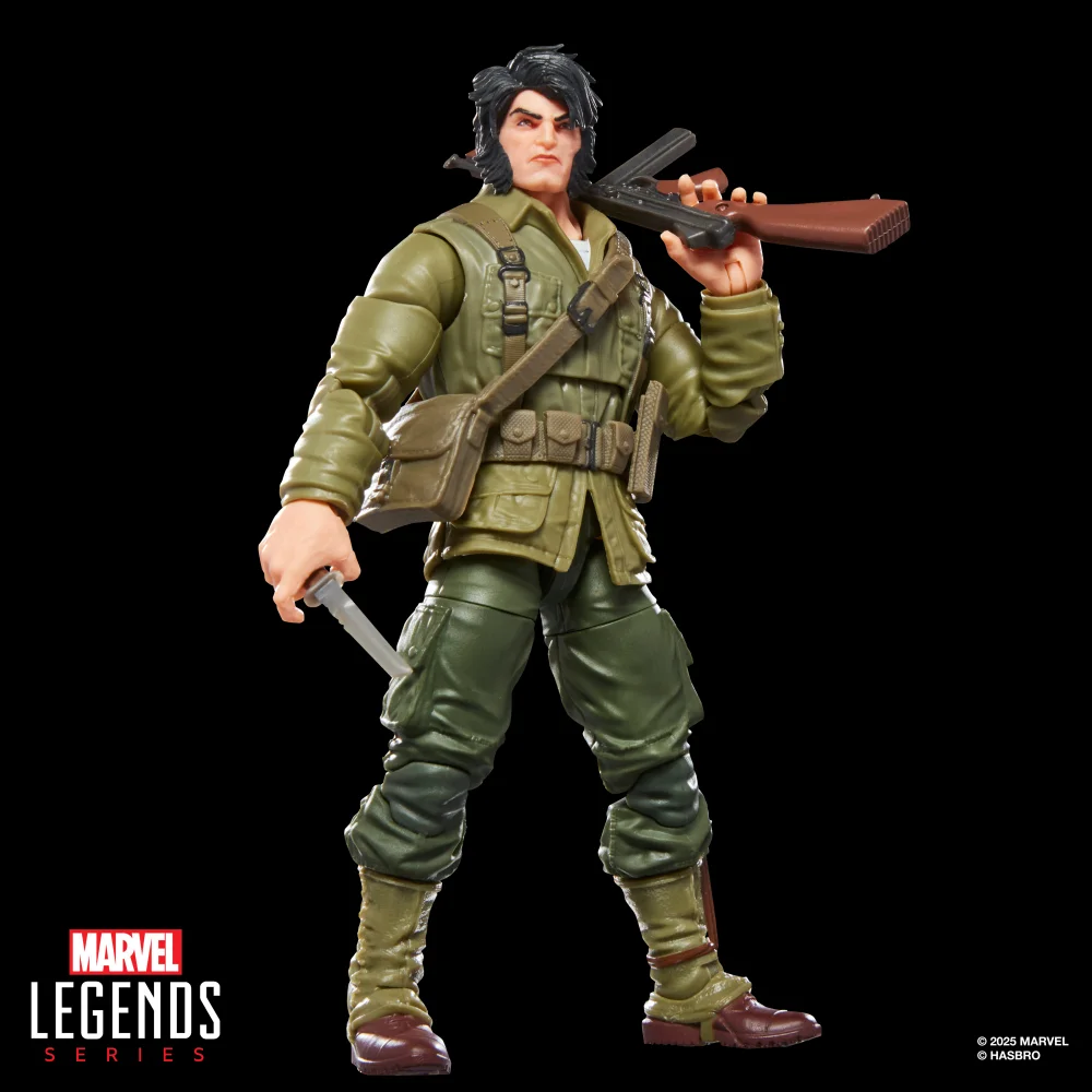 Hasbro Marvel Legends Series Wolverine (WWII Logan), X-Men Comics Action Figure Image 1