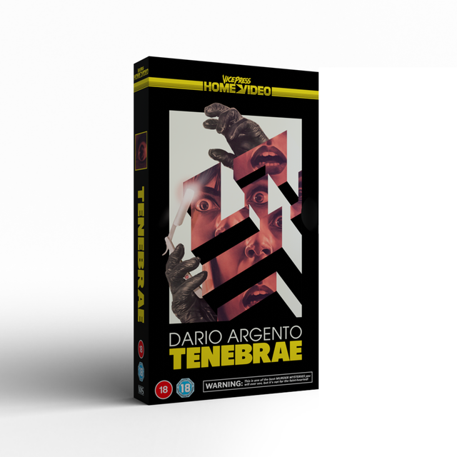 Tenebrae - Vice Press Slipcase Edition VHS (UK/EU)