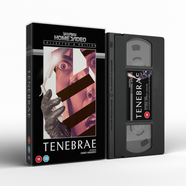 Tenebrae - Vice Press Collector's Edition VHS (UK/EU)