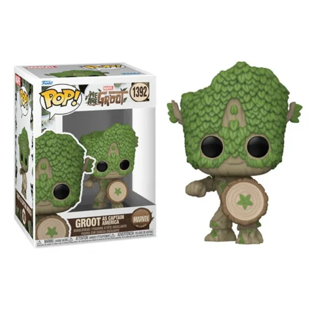 Marvel We Are Groot Captain America Funko POP Vinyl