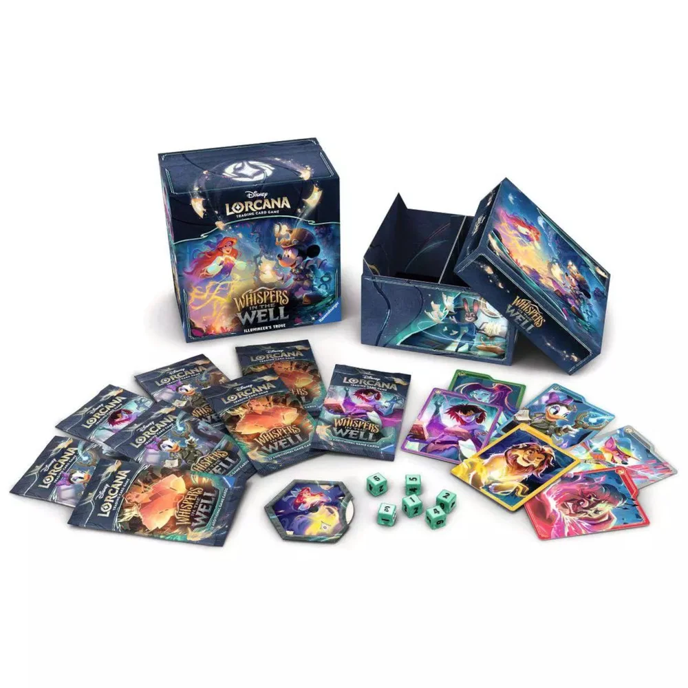 disney lorcana cards uk Ravensburger Card Portfolio - Set 9-12 for Adults and Kids Age 8 Years Up Disney Lorcana Trading Card Game