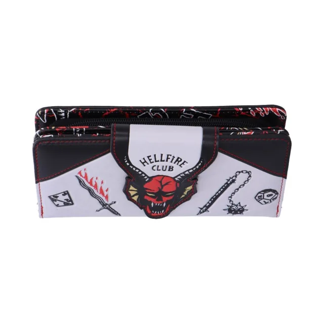Stranger Things Hellfire Club Embossed Purse 10.5cm