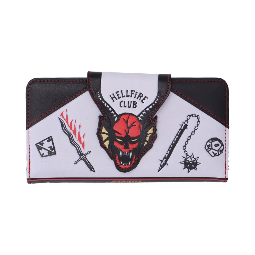 Stranger Things Hellfire Club Embossed Purse 10.5cm Image 1