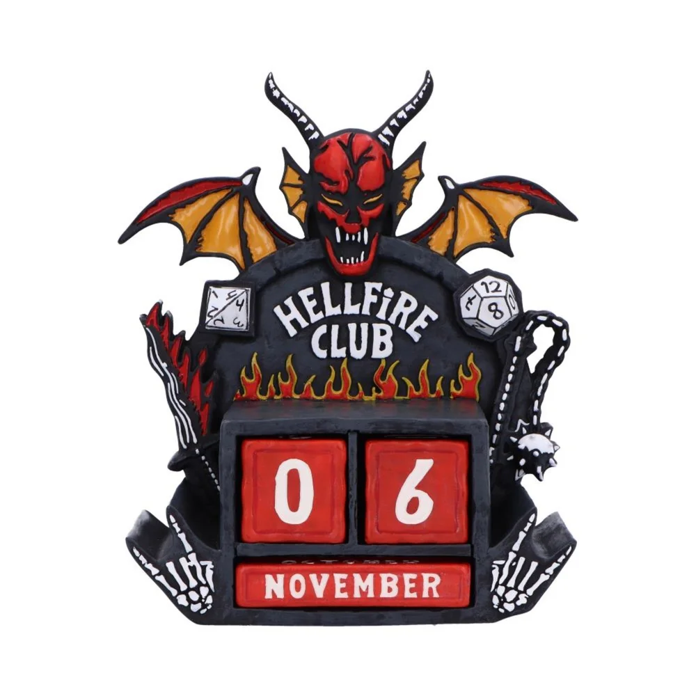 Stranger Things Hellfire Club Perpetual Calendar Image 1