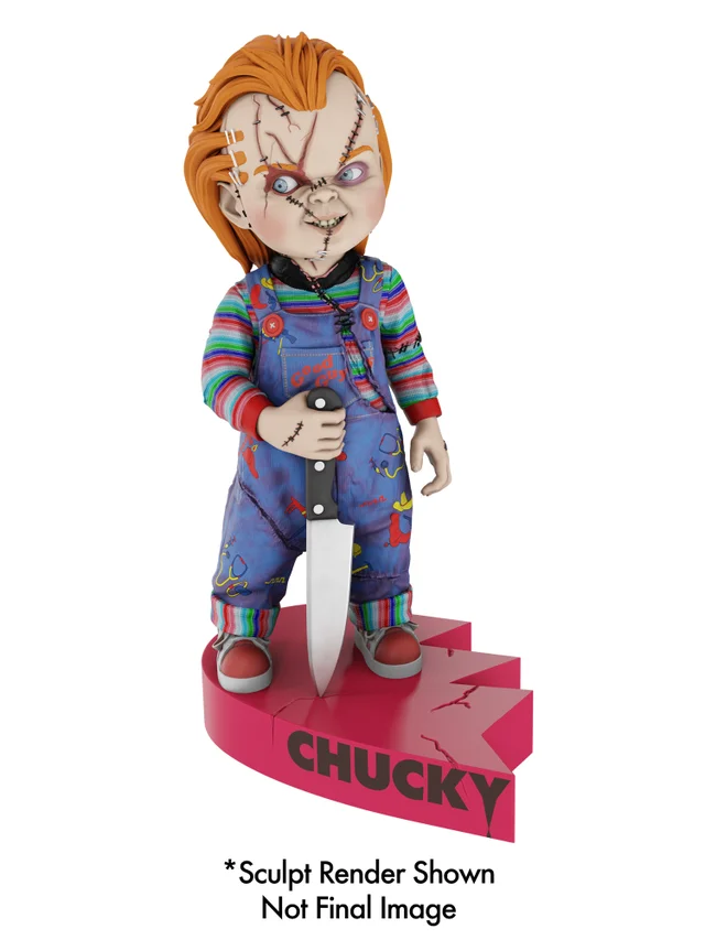 Bride of Chucky - Head Knocker - Chucky (Heart Connect Base)