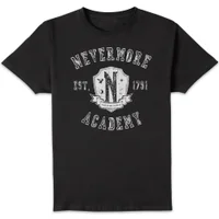 Wednesday Nevermore Academy Unisex T-Shirt - Black - undefined undefined