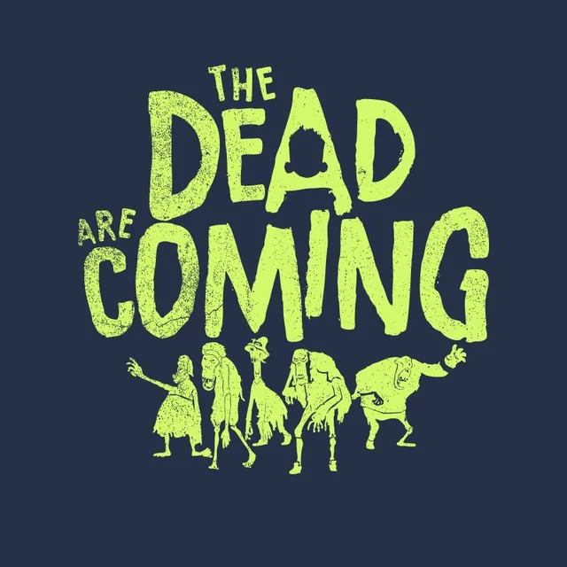 Paranorman The Dead Are Coming Unisex T-Shirt - Navy