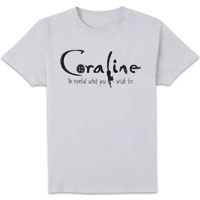 Coraline Logo Unisex T-Shirt - White