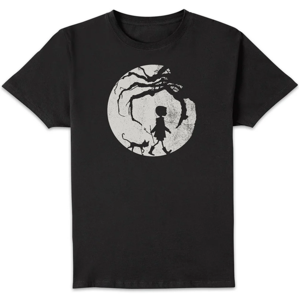 Coraline Silhouette Unisex T-Shirt - Black - S Image 1