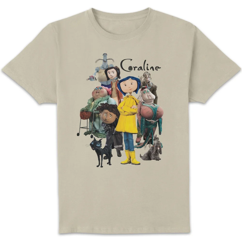 Coraline Group Unisex T-Shirt - Cream - S Image 1